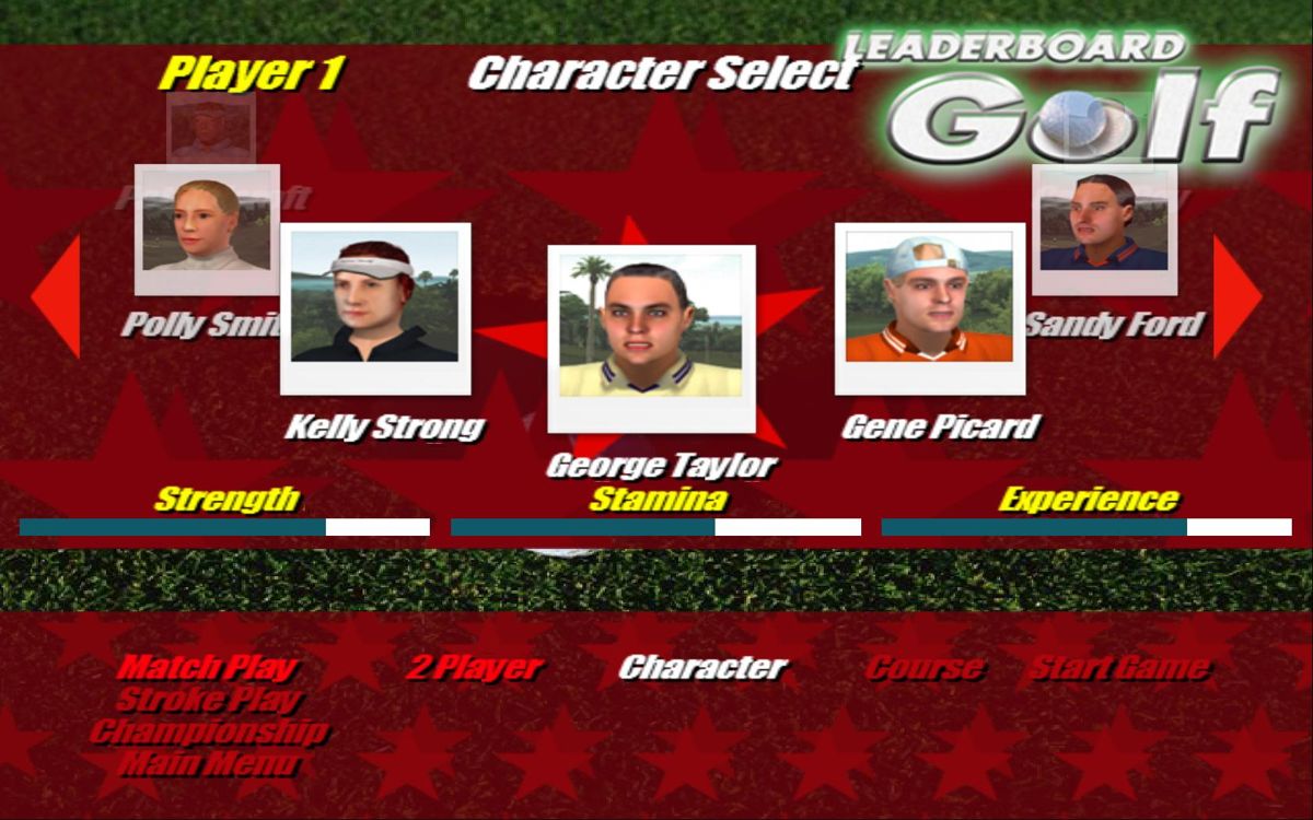 Leaderboard Golf screenshot 4 for Playstation 2